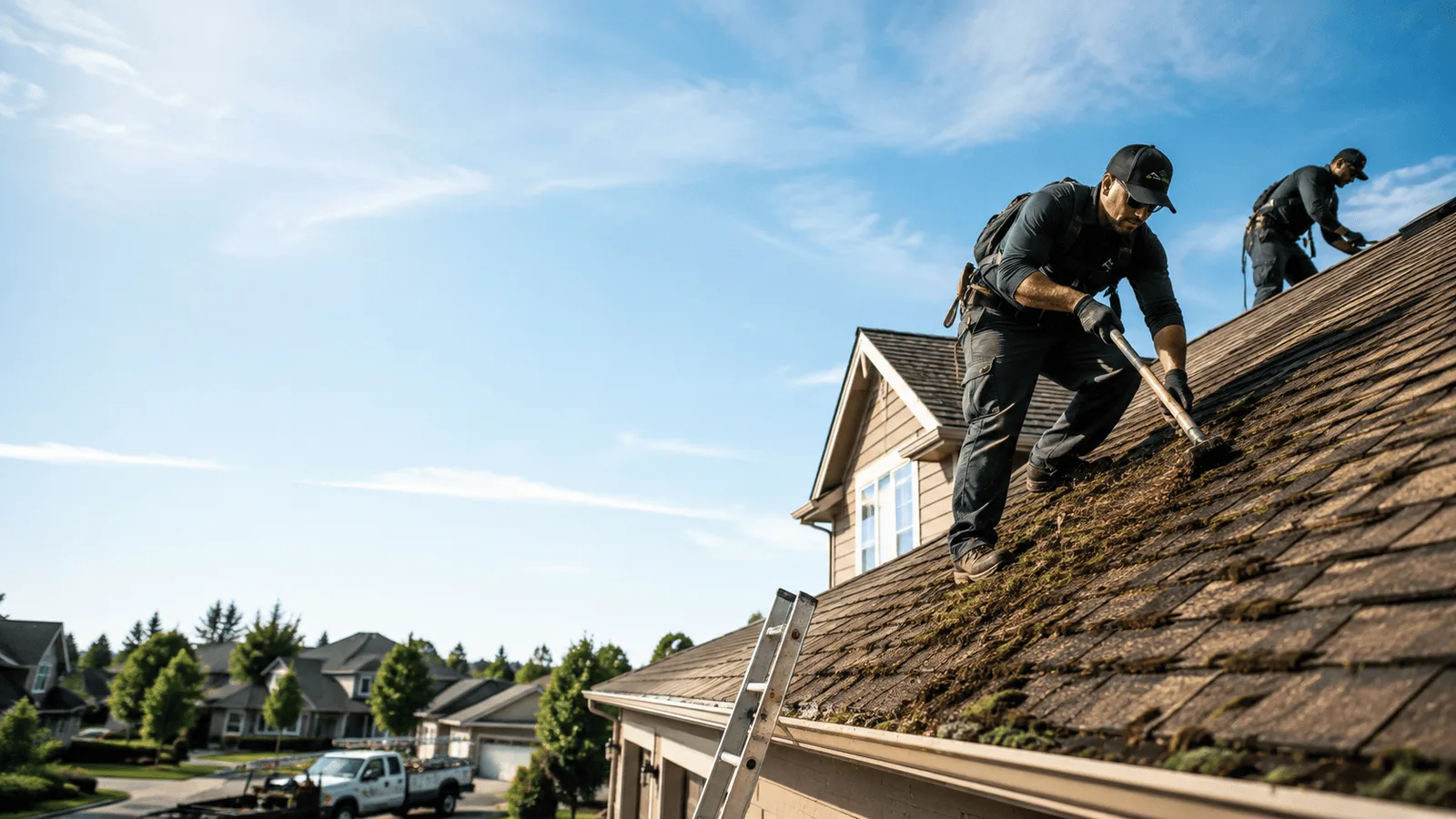 Roof Moss Removal in Saluda, NC near me